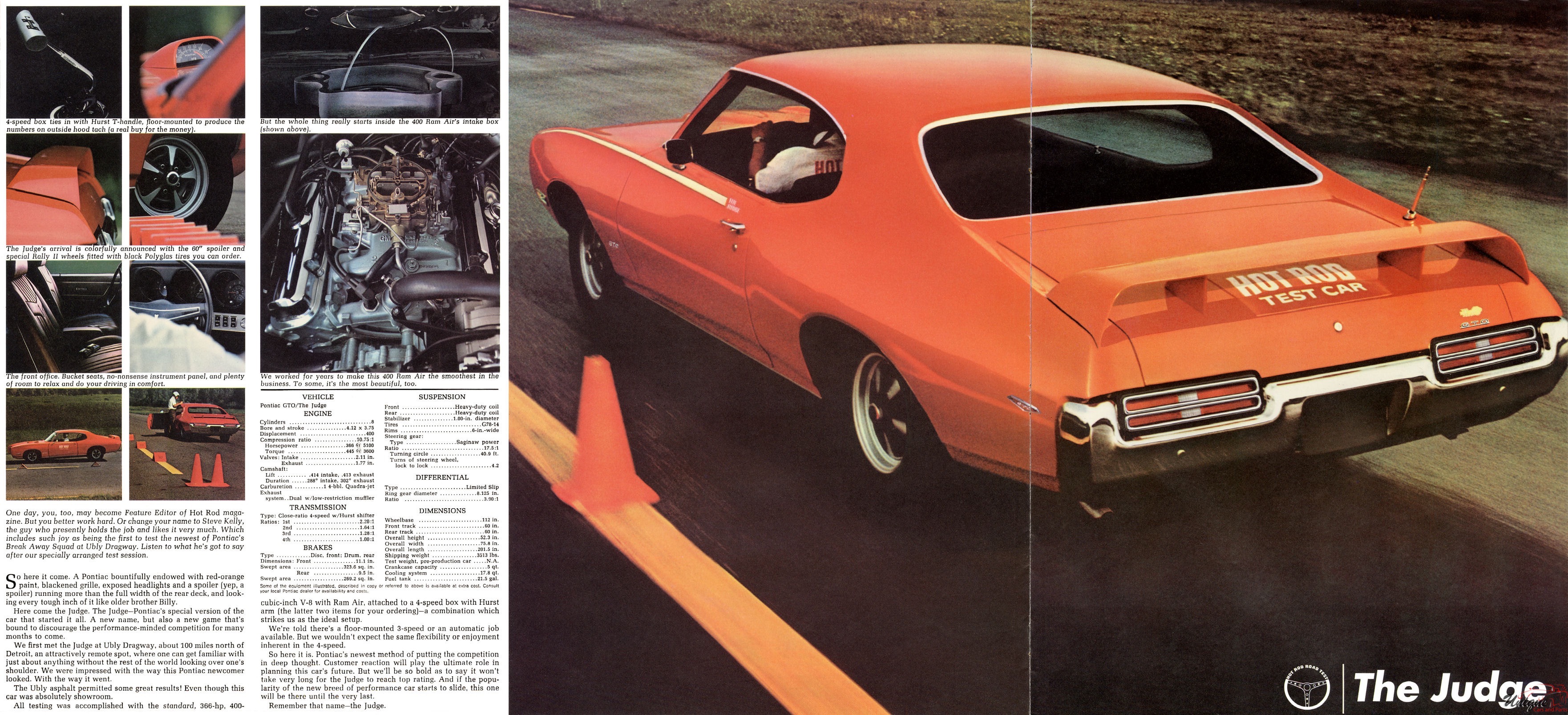 1969 Pontiac Performance Brochure Page 9
